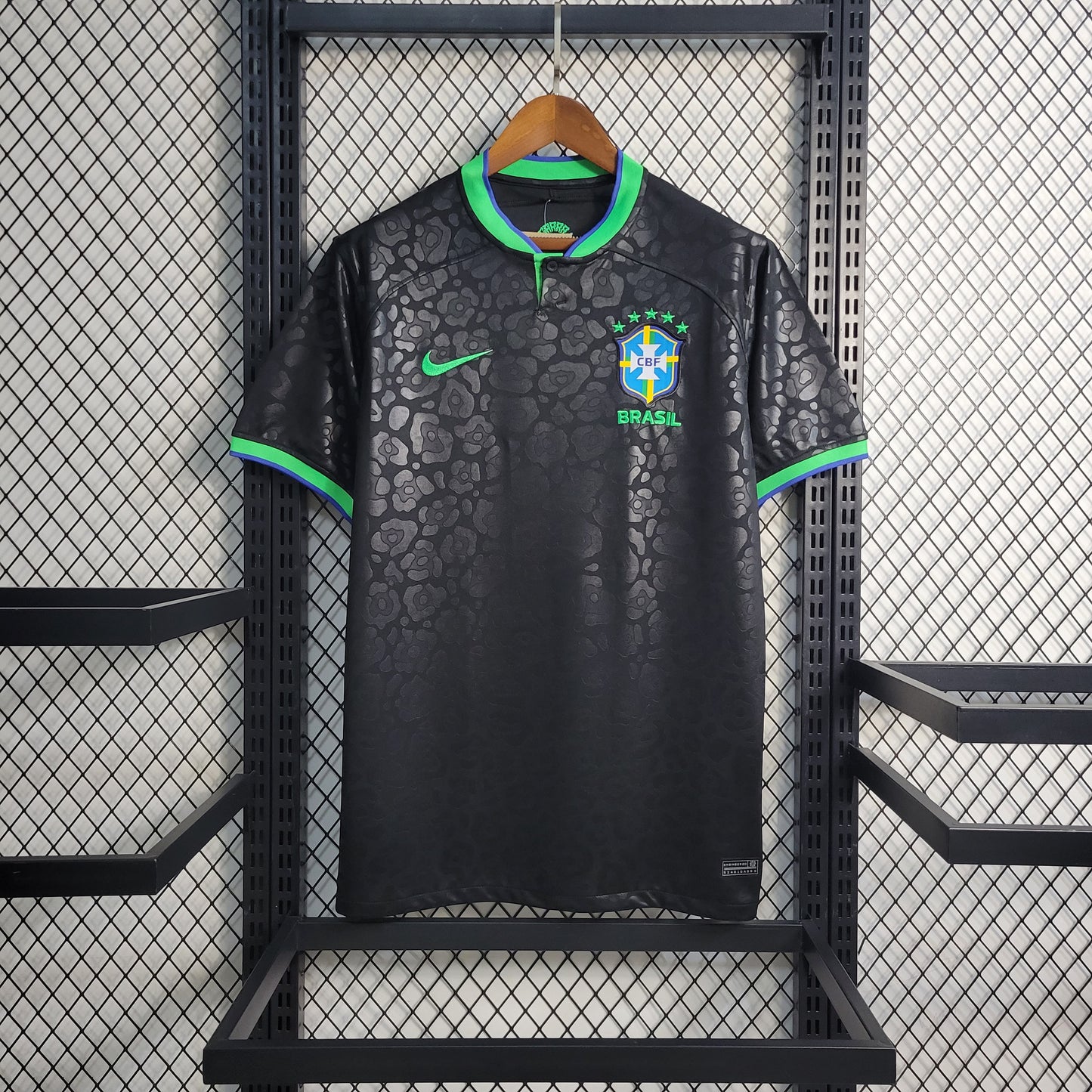 22-23 Brazil “Black Leopard” special jersey