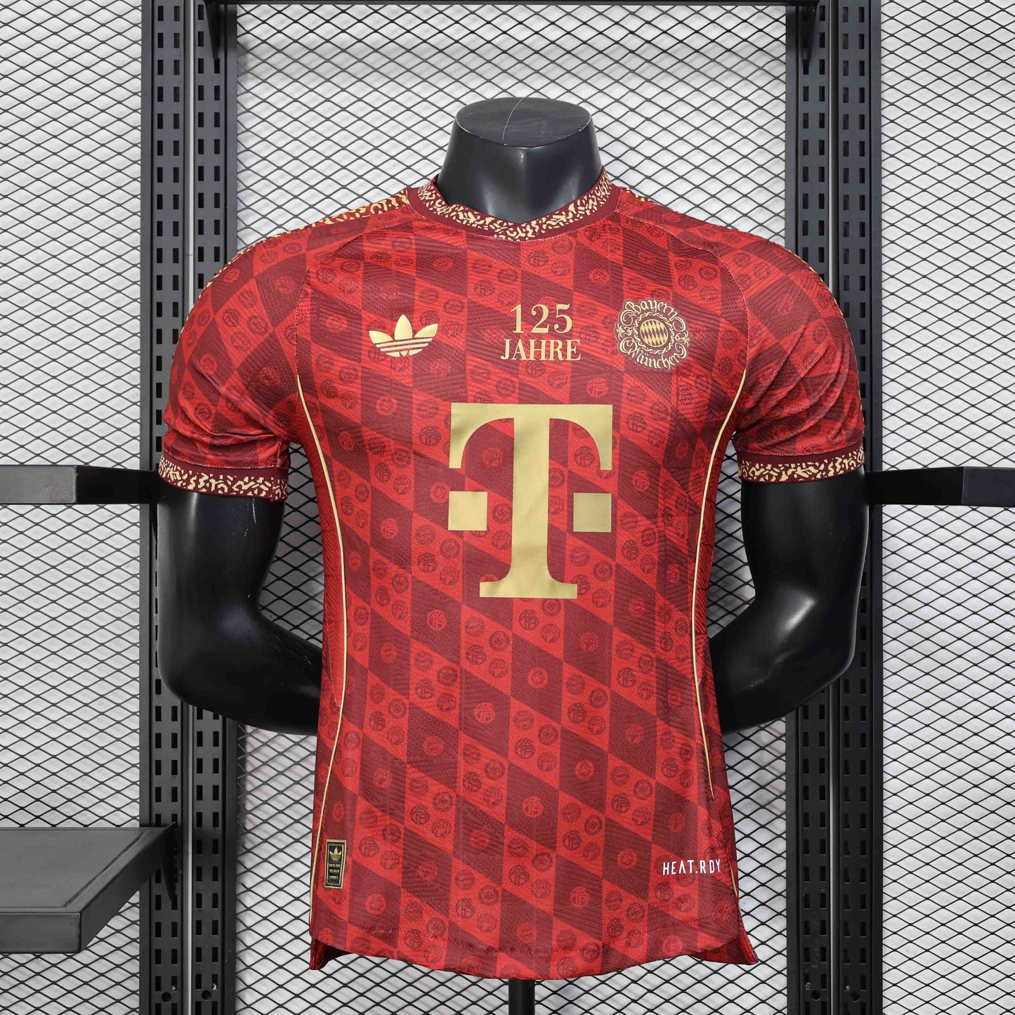 25-26 Bayern Munich 125th Anniversary Red Kit