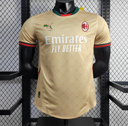 Player Version 24/25 AC Milan x Gucci Golden Jersey