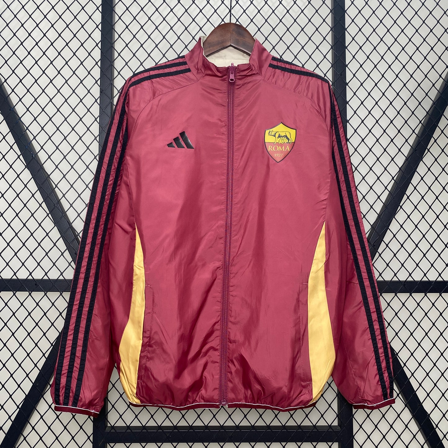 24/25 Roma Reversible Red/White Windbreaker