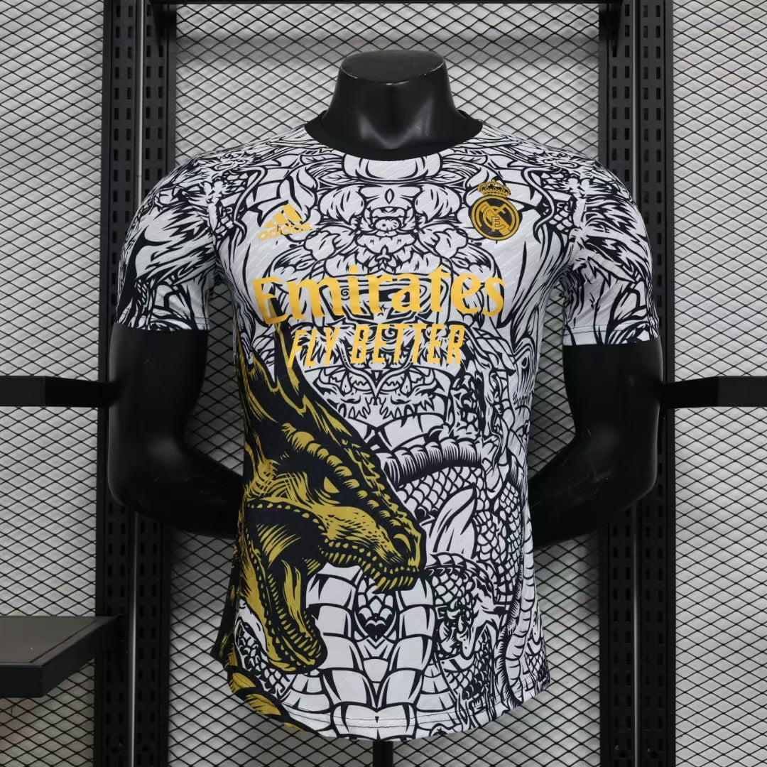 24/25 Real Madrid “Gold Dragon Mítico ” Special Jersey