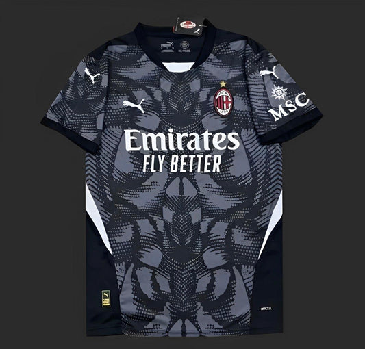 24/25 AC Milan Black Goalkeeper Jersey