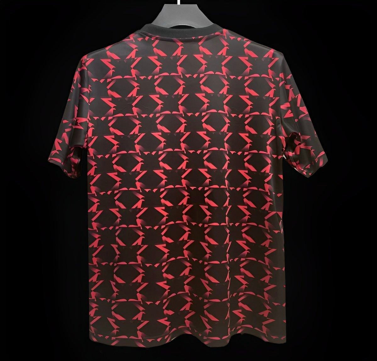 24/25 Manchester United M pattern Red/Black Pre-Match Jersey