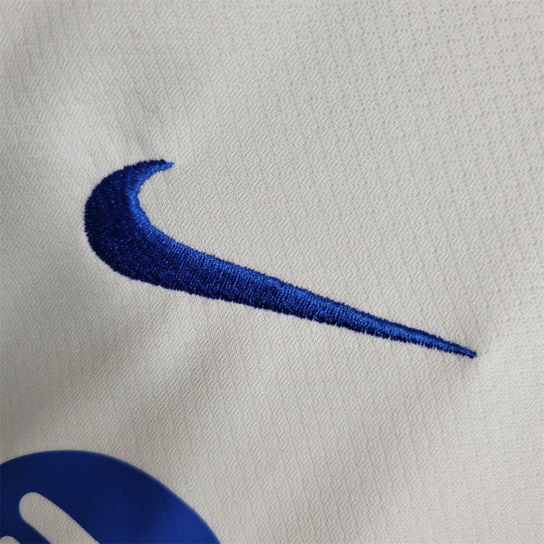 23-24 Barcelona away kids kit