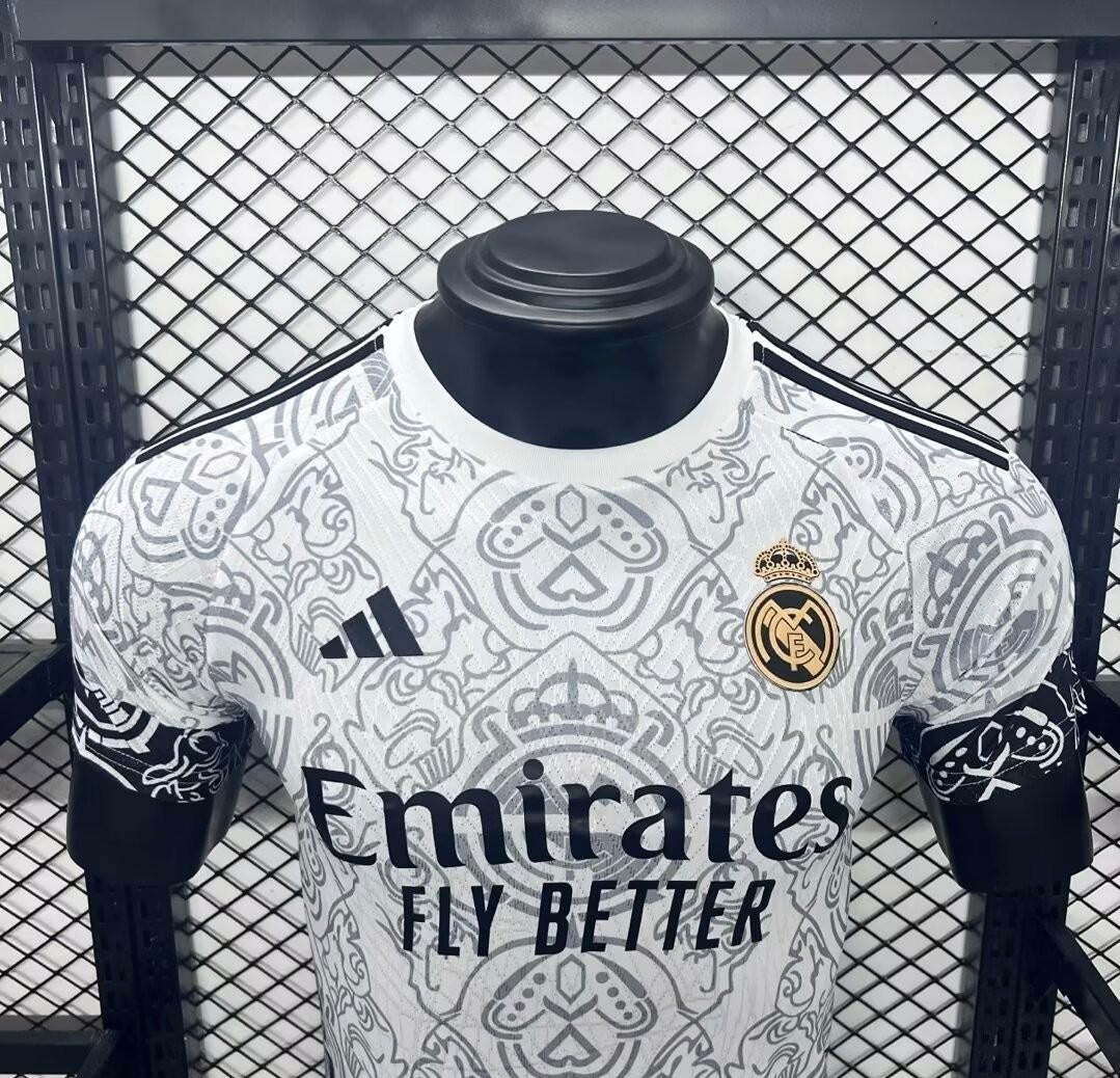 Player Version 24/25 Real Madrid White Jersey