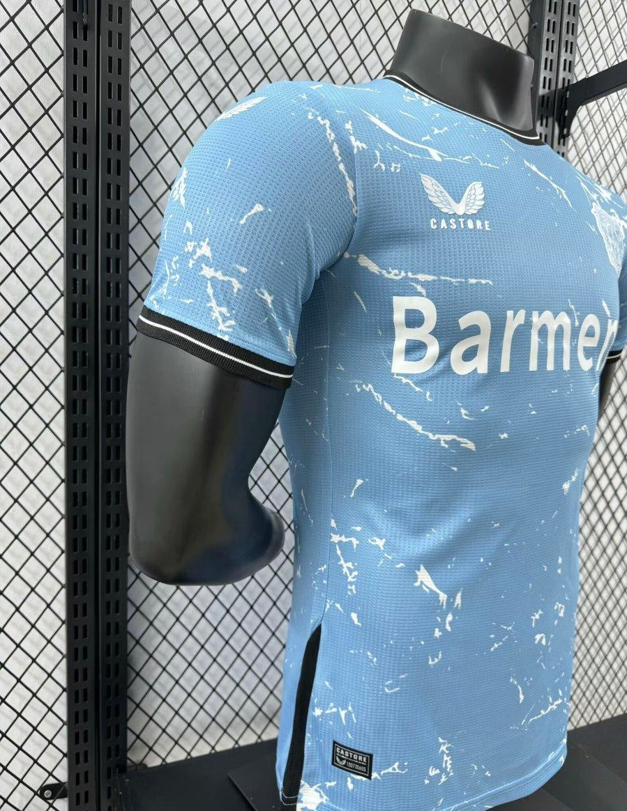 Player Version 23/24 Bayer 04 Leverkusen Away Blue Jersey