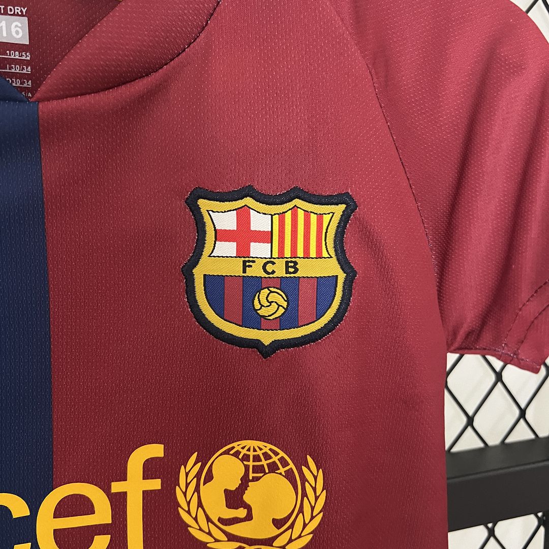 08-09 Barcelona Home Retro Kids Kits