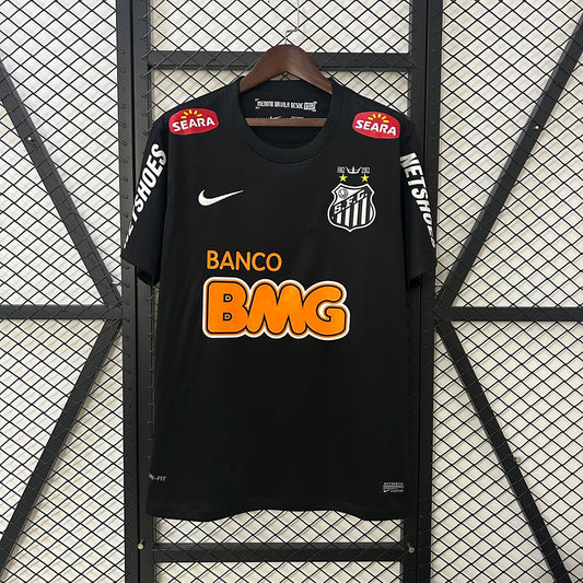 12-13 Santos Away Retro Kit Neymar Jr