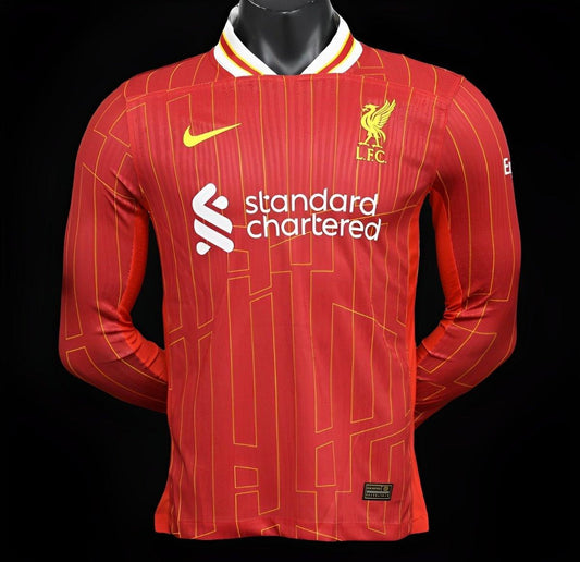 Player Version 24/25 Liverpool Home Long Sleeve