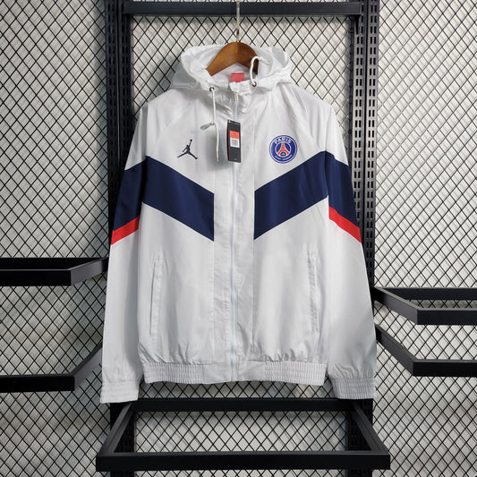 23/24 PSG Windbreaker in White