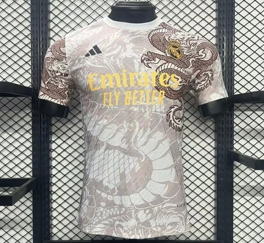 Player Version 23/24 Real Madrid Brown Dragon Special Jersey