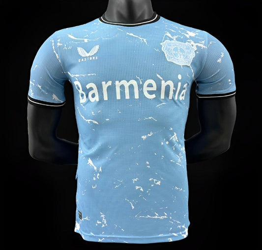Player Version 23/24 Bayer 04 Leverkusen Away Blue Jersey