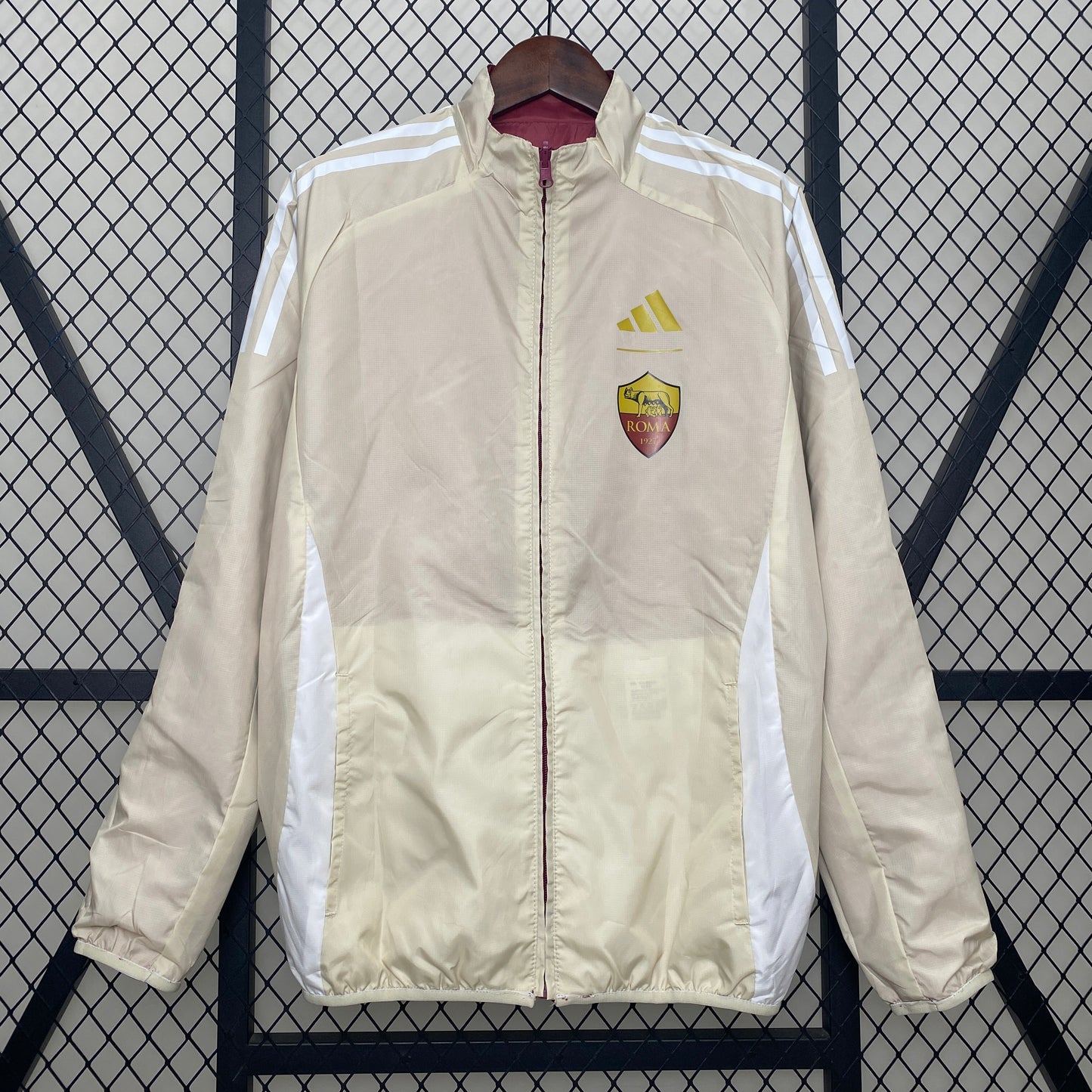 24/25 Roma Reversible Red/White Windbreaker