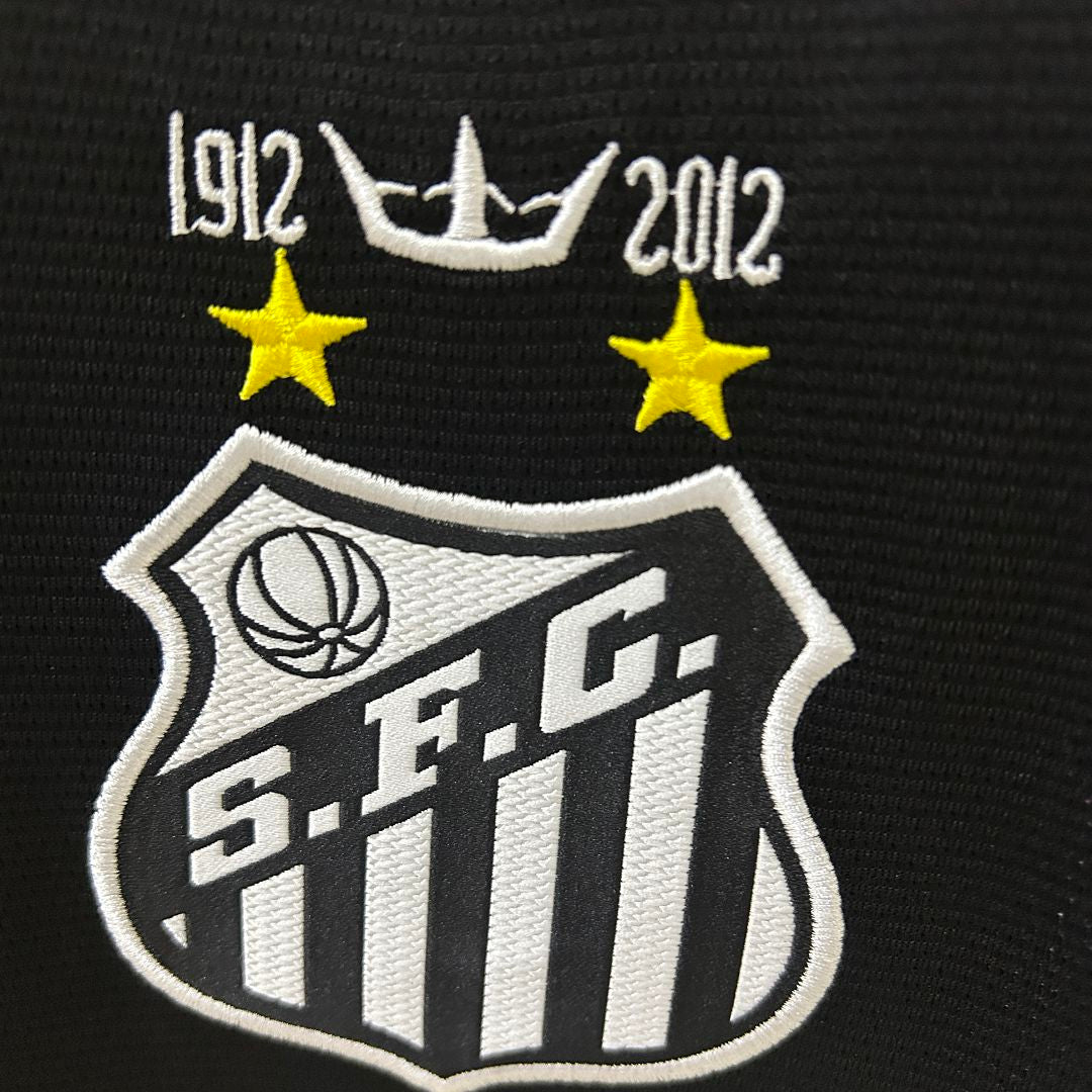 12-13 Santos Away Retro Kit Neymar Jr