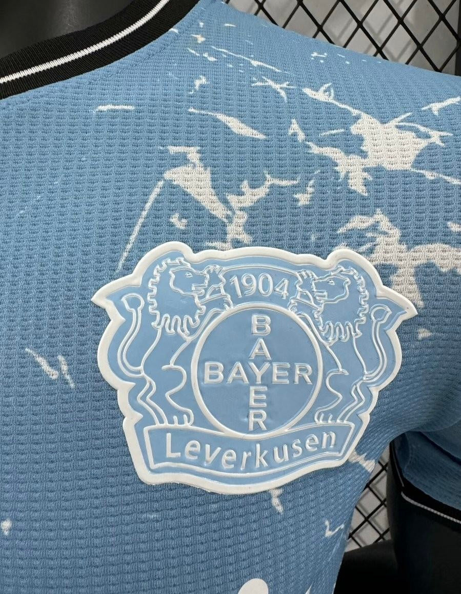 Player Version 23/24 Bayer 04 Leverkusen Away Blue Jersey