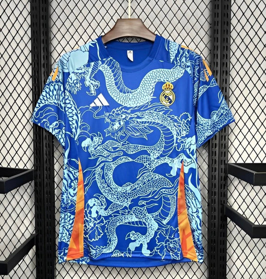 2024/25 Real Madrid Blue Dragon Special Edition Jersey