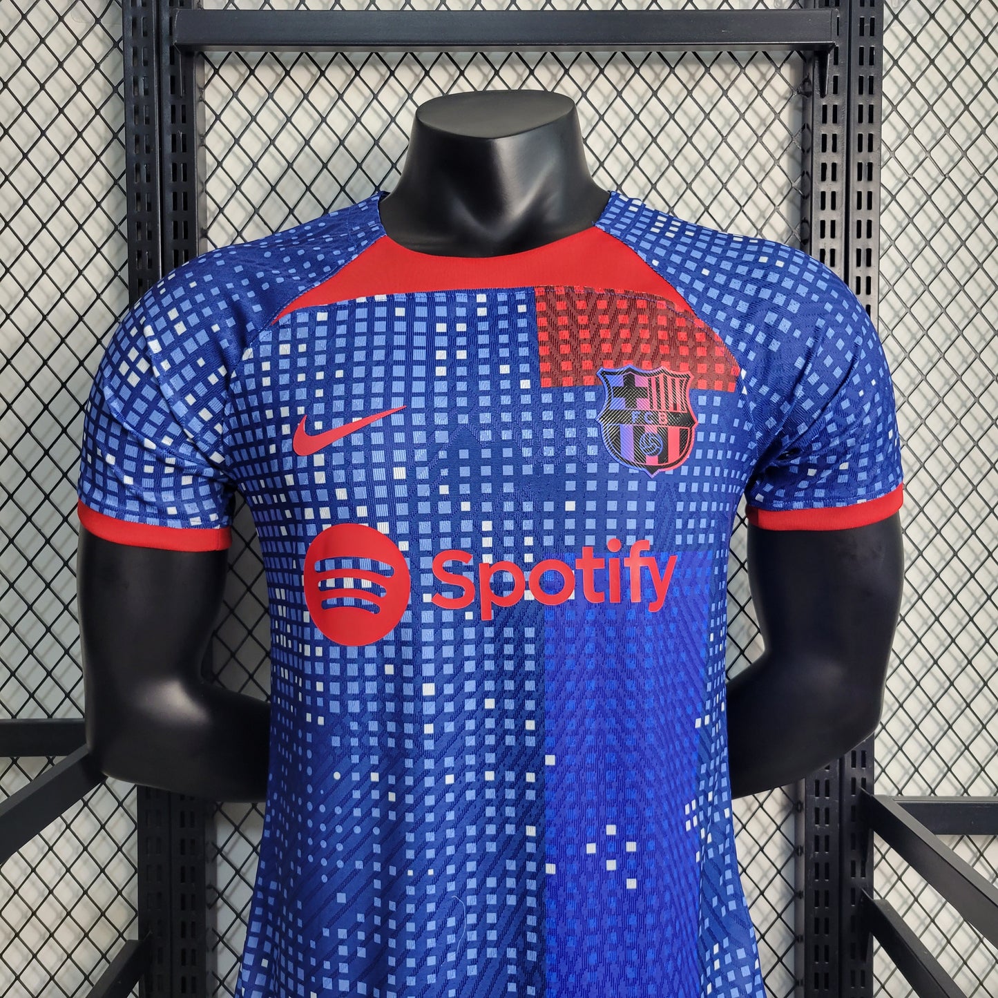 23-24 Barcelona Blue Training Jersey