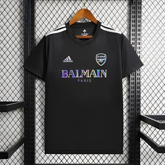 24/25 Arsenal x Balmain Black Training Jersey