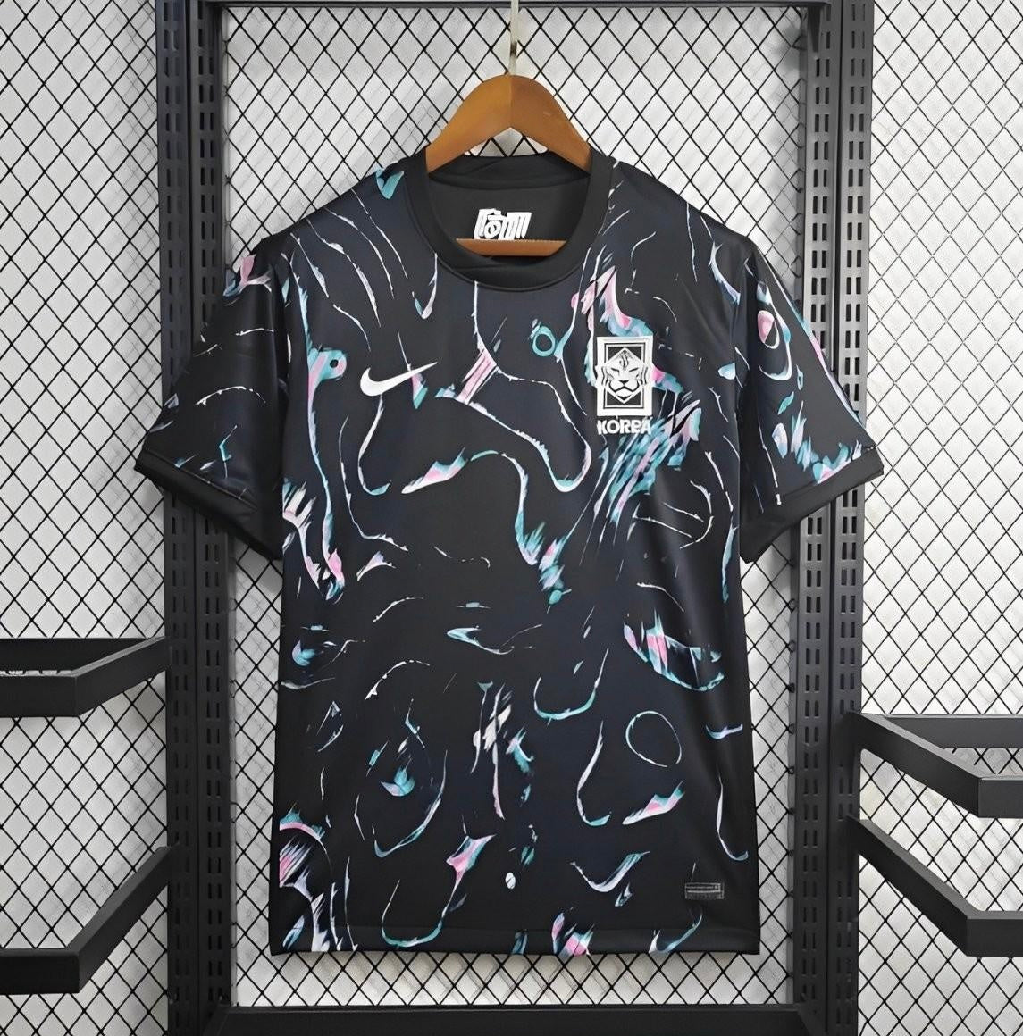 2024 South Korea Away Black Jersey