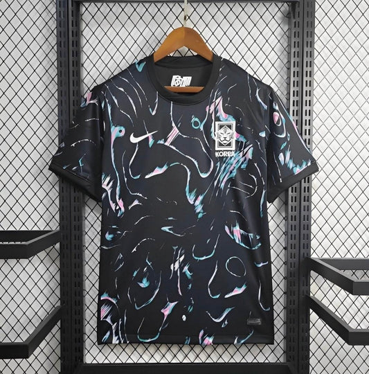 2024 South Korea Away Black Jersey
