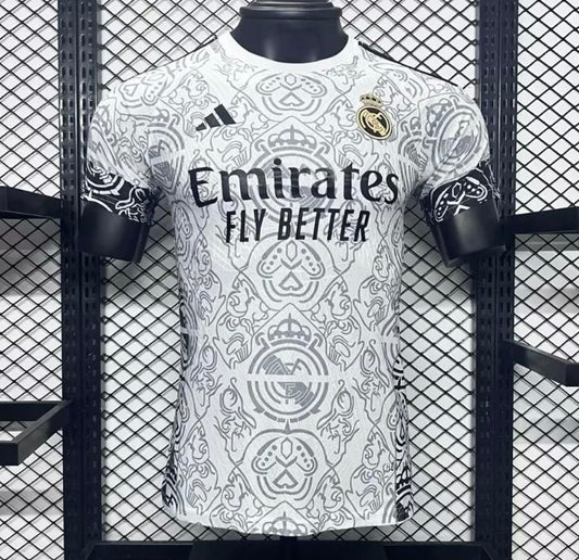 Player Version 24/25 Real Madrid White Jersey