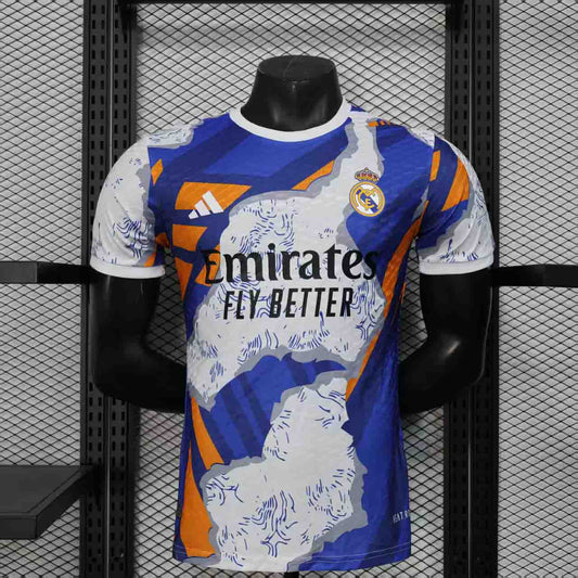 25-26 Real Madrid Blue Orange