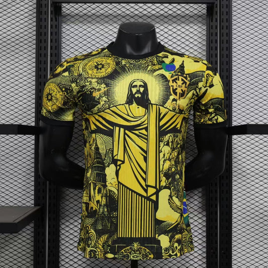 Brazil “Yellow Jesus” special jersey
