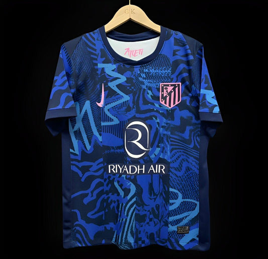 24/25 Atletico Madrid Third Blue Jersey