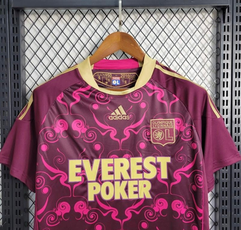 Retro 2010-11 Olympique Lyonnais Lyon Away Jersey
