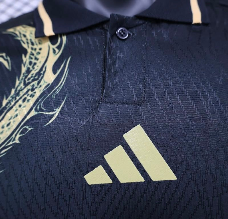 Player Version 24/25 Real Madrid Black/Golden Special Jersey