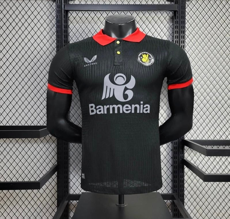 Player Version 24/25 Bayer Leverkusen 120th Anniversary Black Special Jersey
