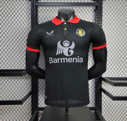 Player Version 24/25 Bayer Leverkusen 120th Anniversary Black Special Jersey
