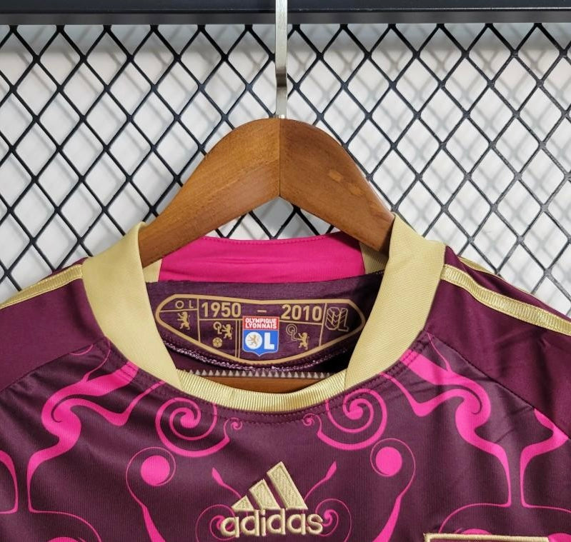 Retro 2010-11 Olympique Lyonnais Lyon Away Jersey