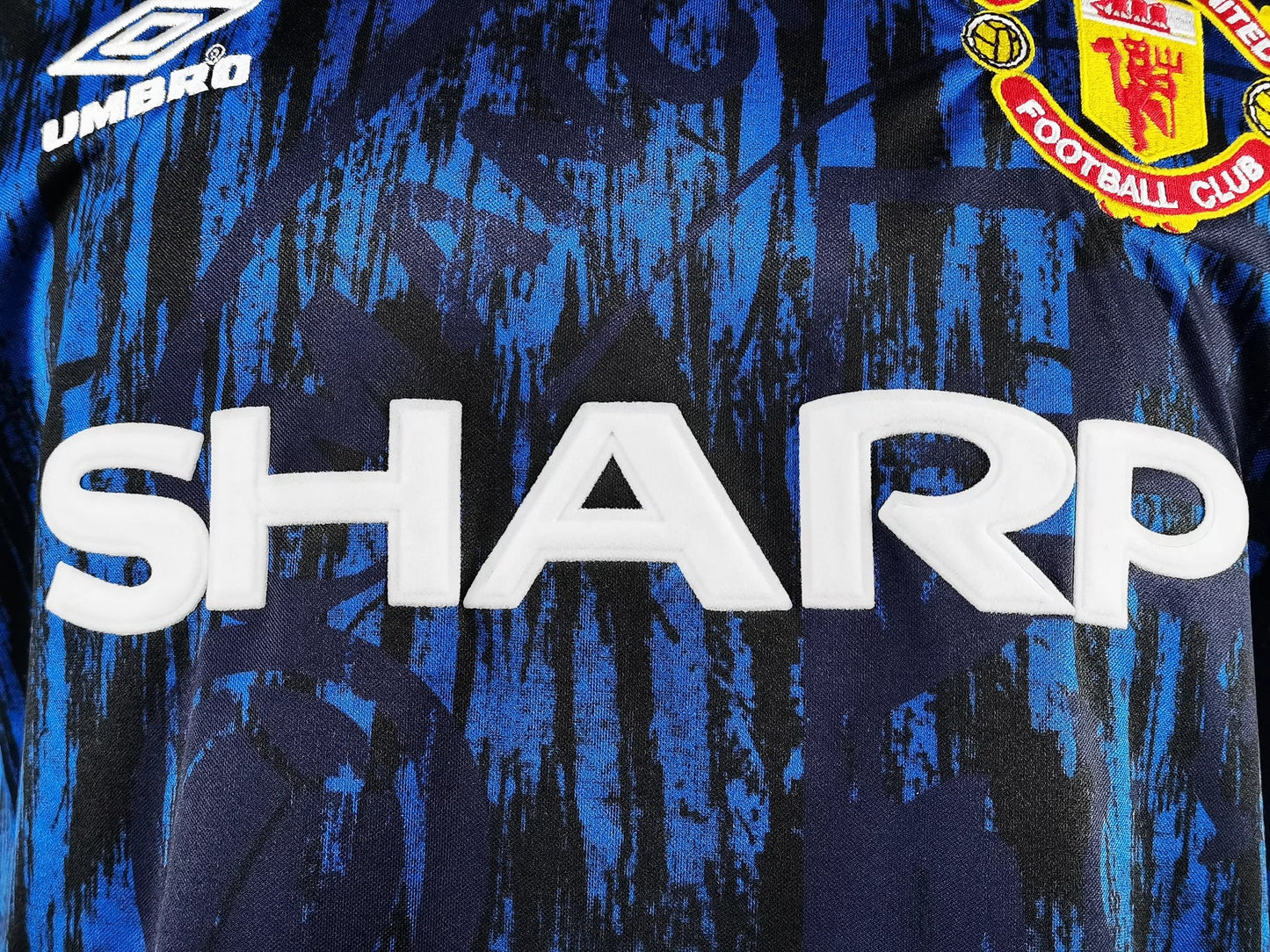 1992/93 Manchester United “Blue Flame” away