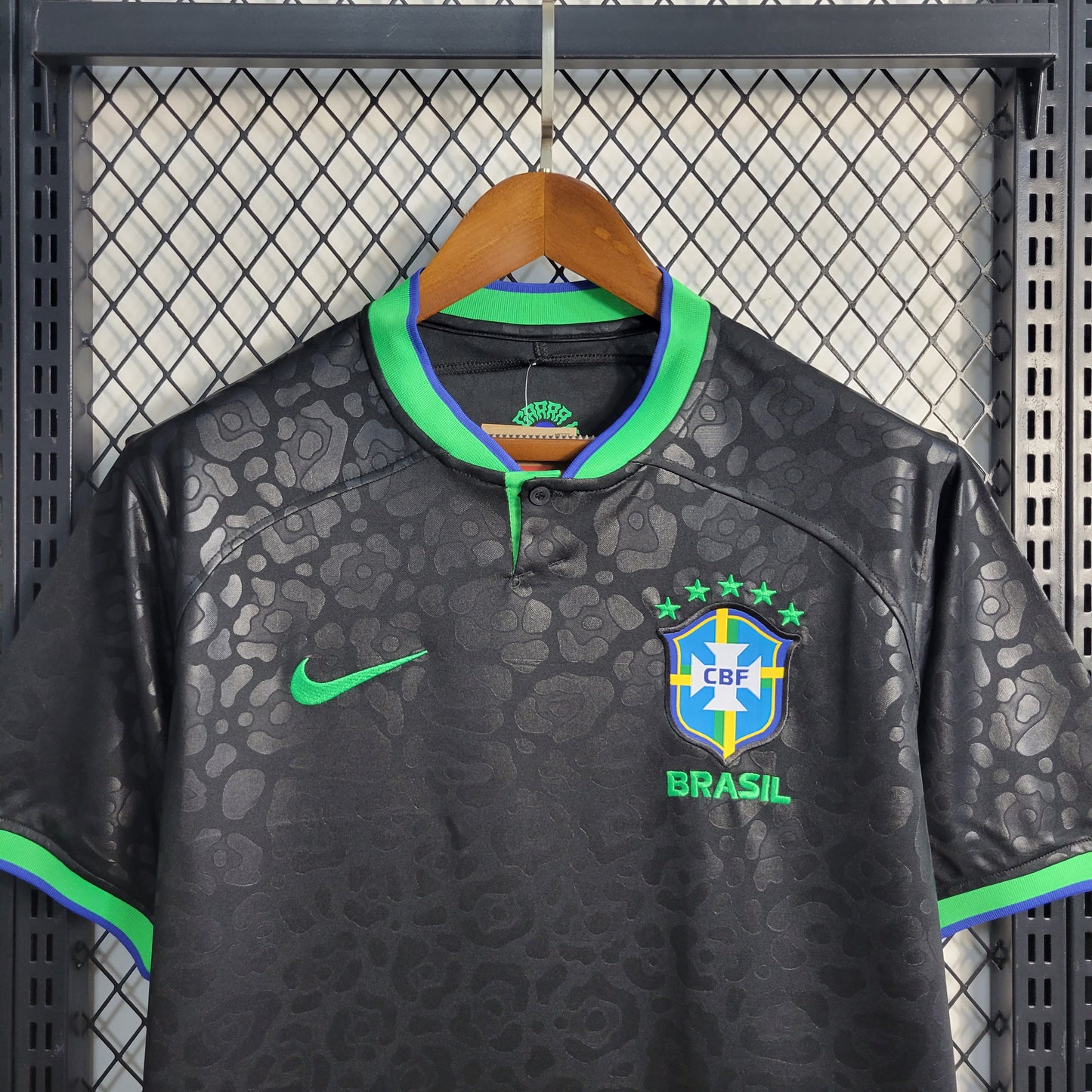 22-23 Brazil “Black Leopard” special jersey