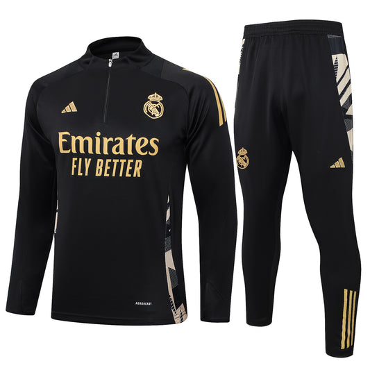 Real Madrid “Black Gold” Tracksuit