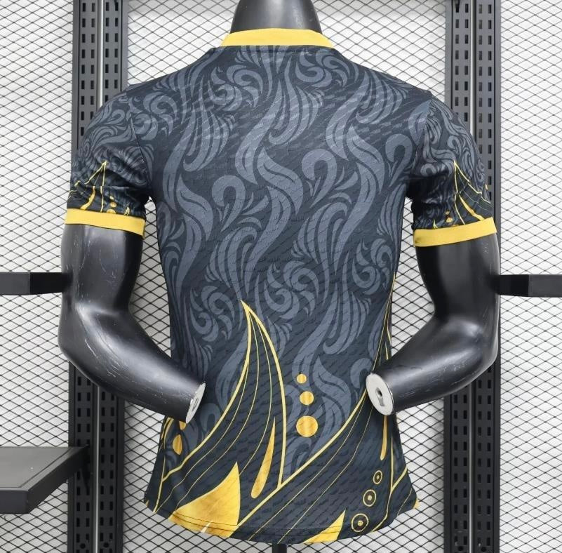 Player Version 24/25 Real Madrid Black/Golden Special Jersey