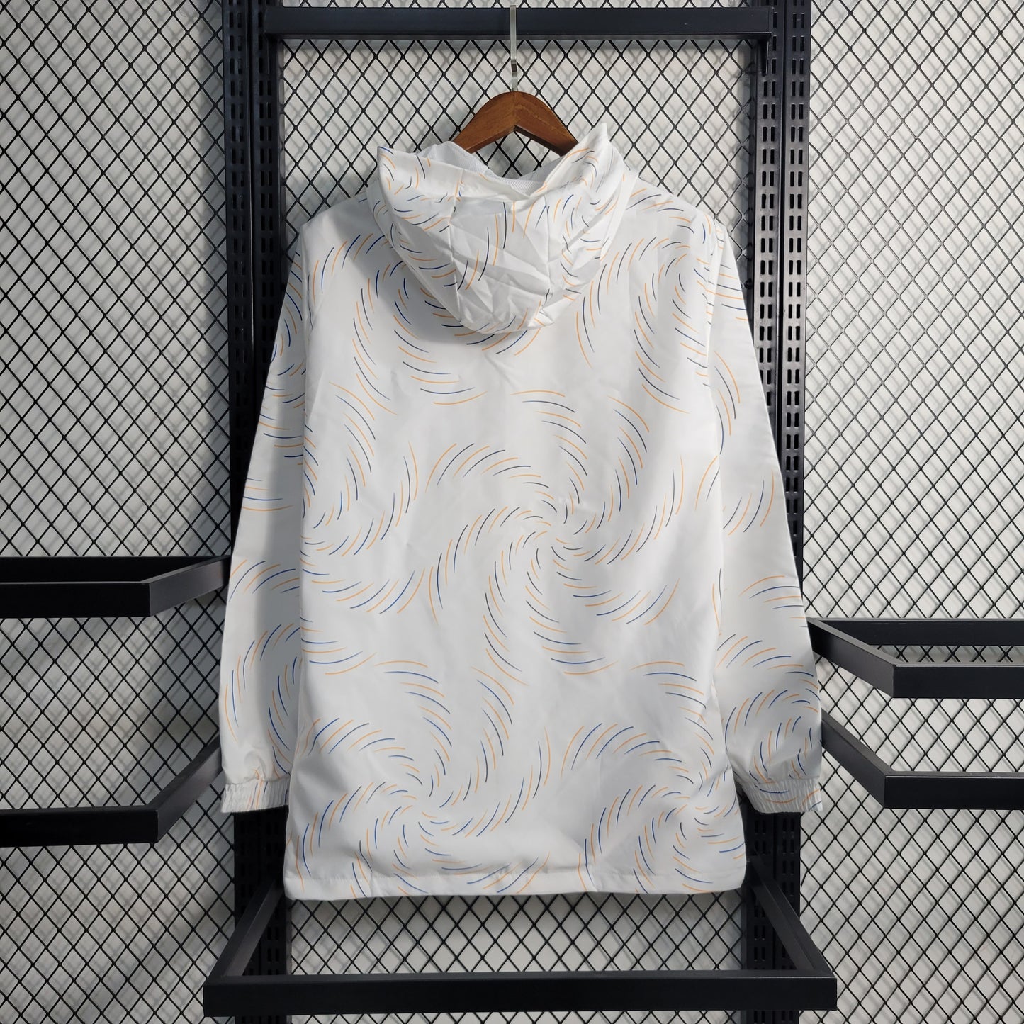 Real Madrid Windbreaker in White