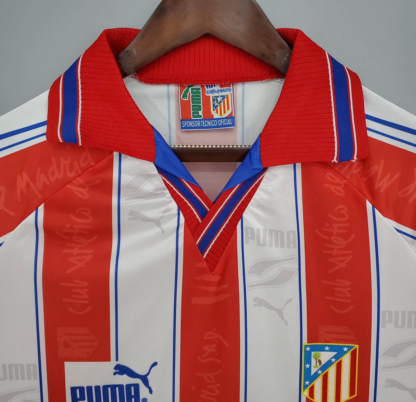 Retro Atletico Madrid 95/96 home Soccer Jersey