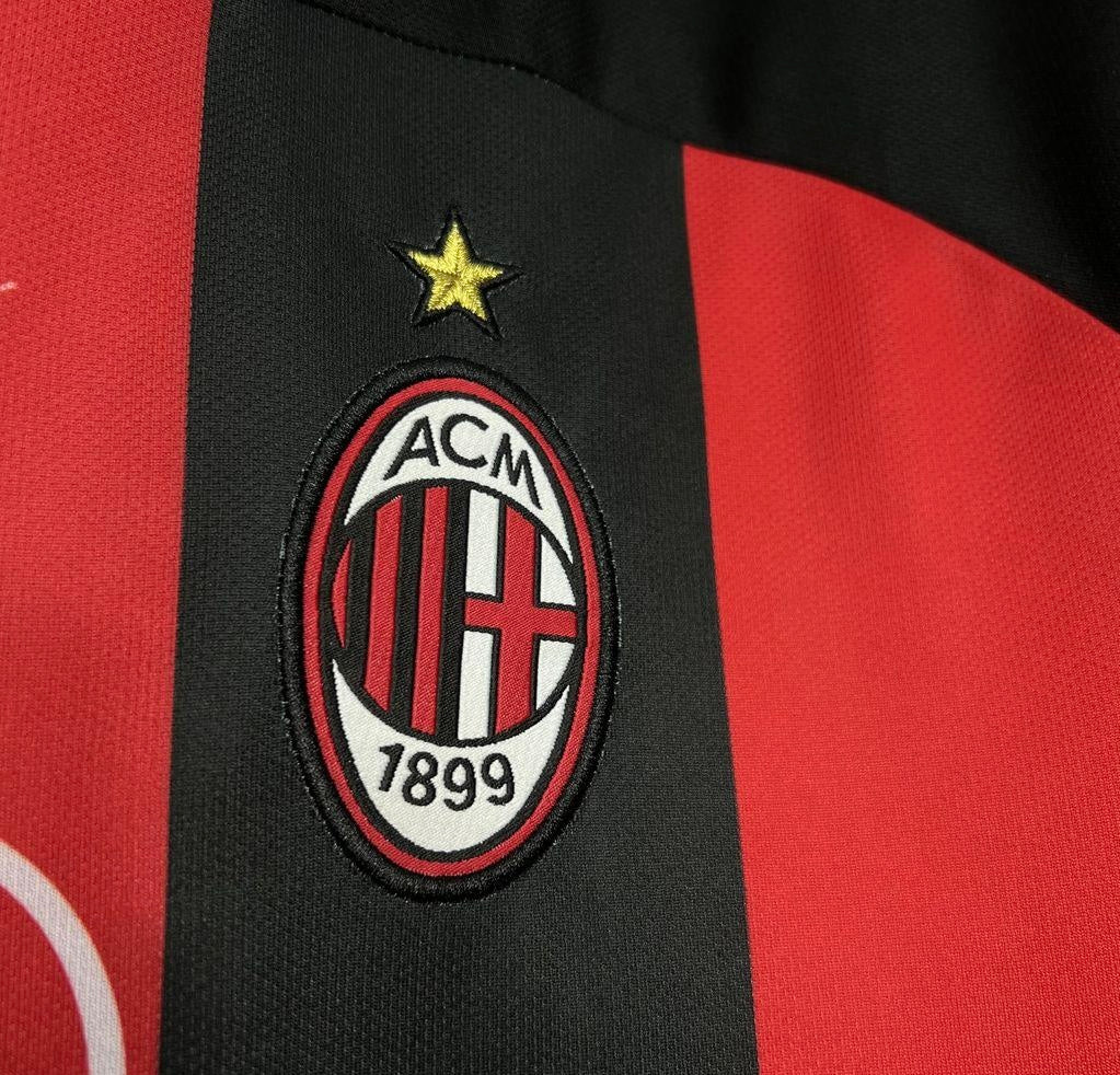Retro 2000/02 AC Milan Home Jersey
