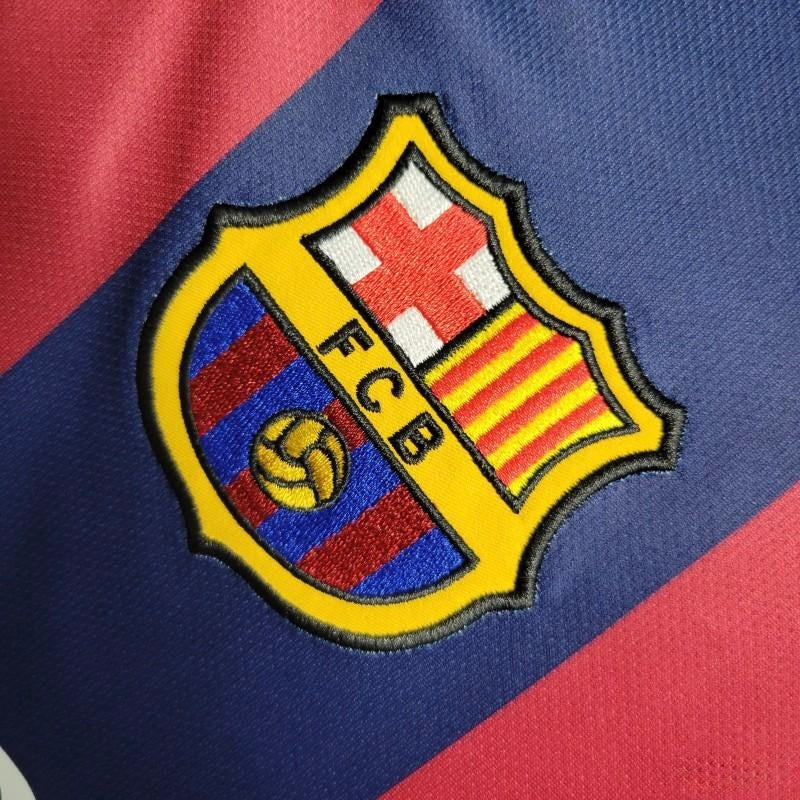 Retro 14/15 Barcelona Home Long Sleeve