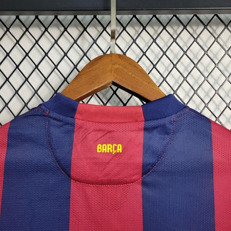 Retro 14/15 Barcelona Home Long Sleeve