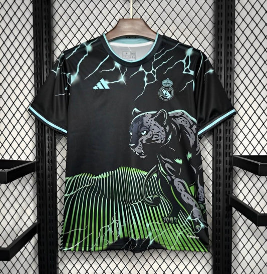 24/25 Real Madrid “Desert Panther” Black&Green Special Edition Kit