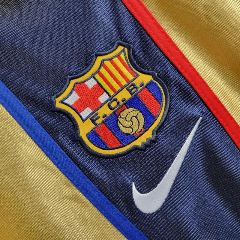 01/02 Barcelona Away Jersey Retro Kit