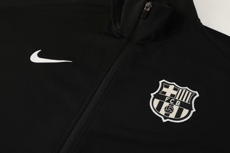 24/25 Barcelona Black Full Tracksuit