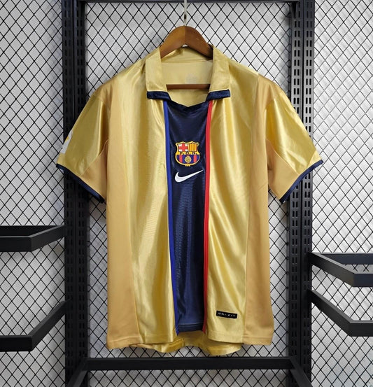 01/02 Barcelona Away Jersey Retro Kit