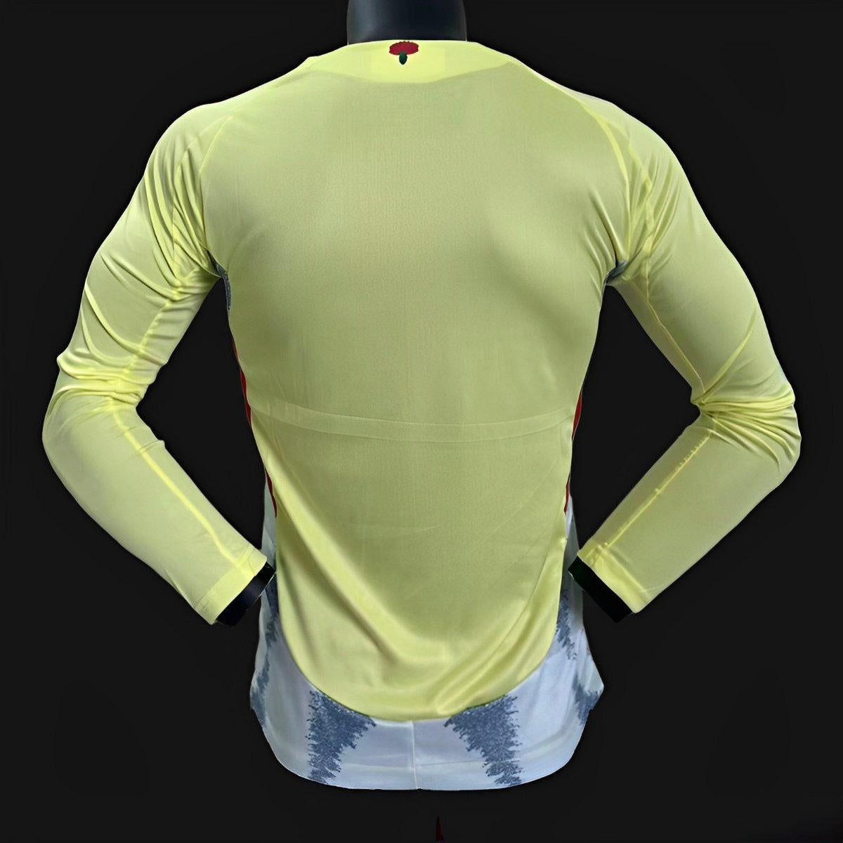 2024 Spain Away Yellow Long Sleeve