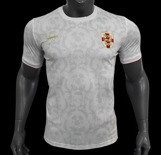 2024 England Comma White Footbal Jersey