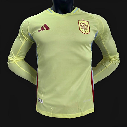 2024 Spain Away Yellow Long Sleeve