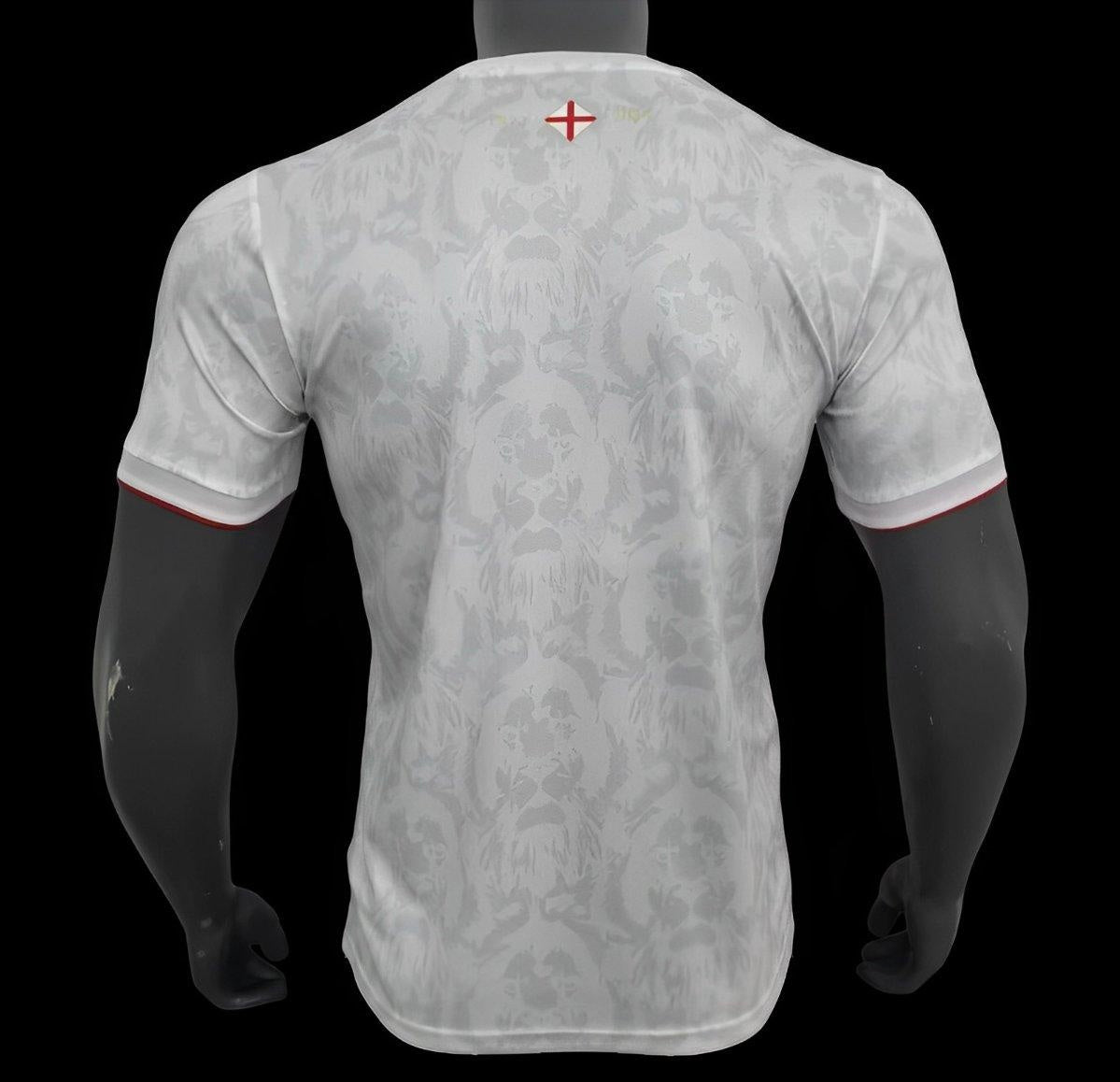 2024 England Comma White Footbal Jersey